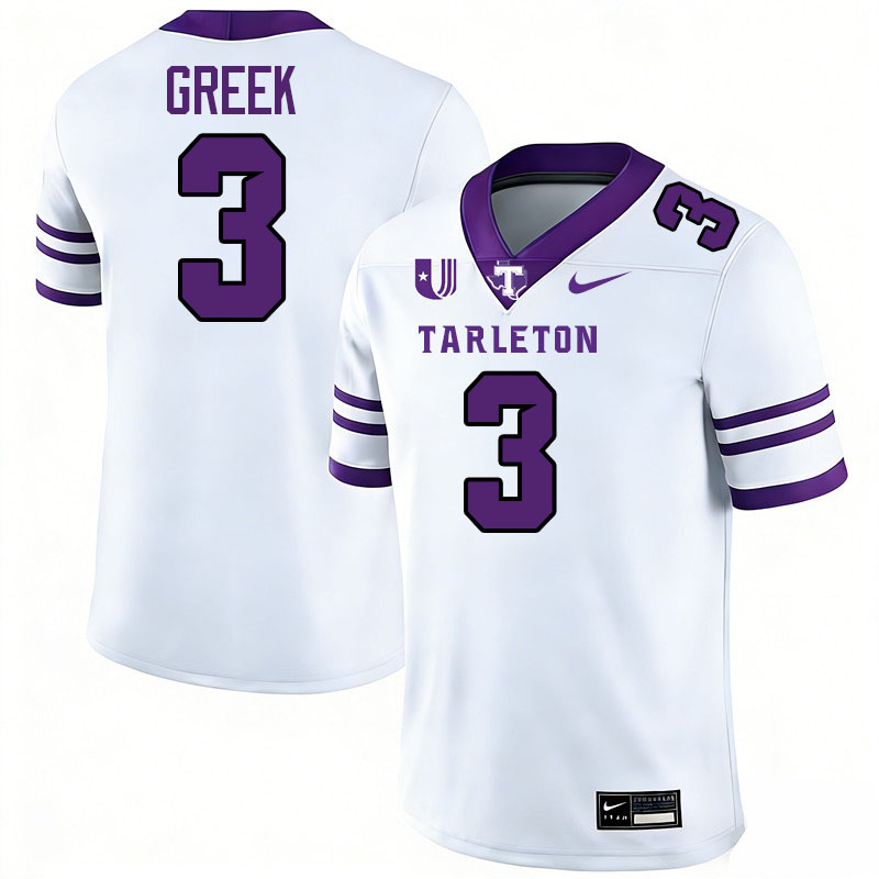 Tarleton State Texans # College Football Jerseys,Uniforms Stitched-White